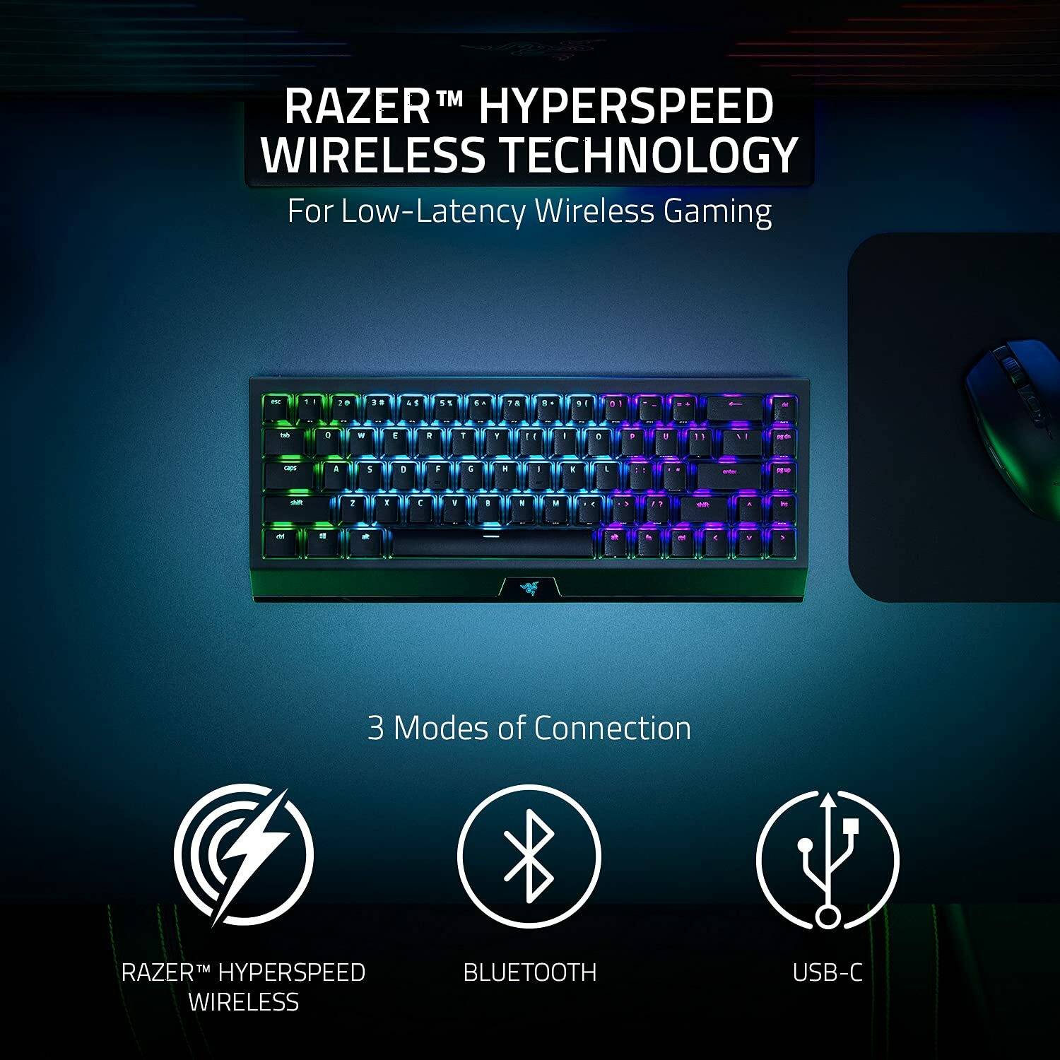 Razer BlackWidow V3 Mini HyperSpeed - Phantom Pudding Edition - 65