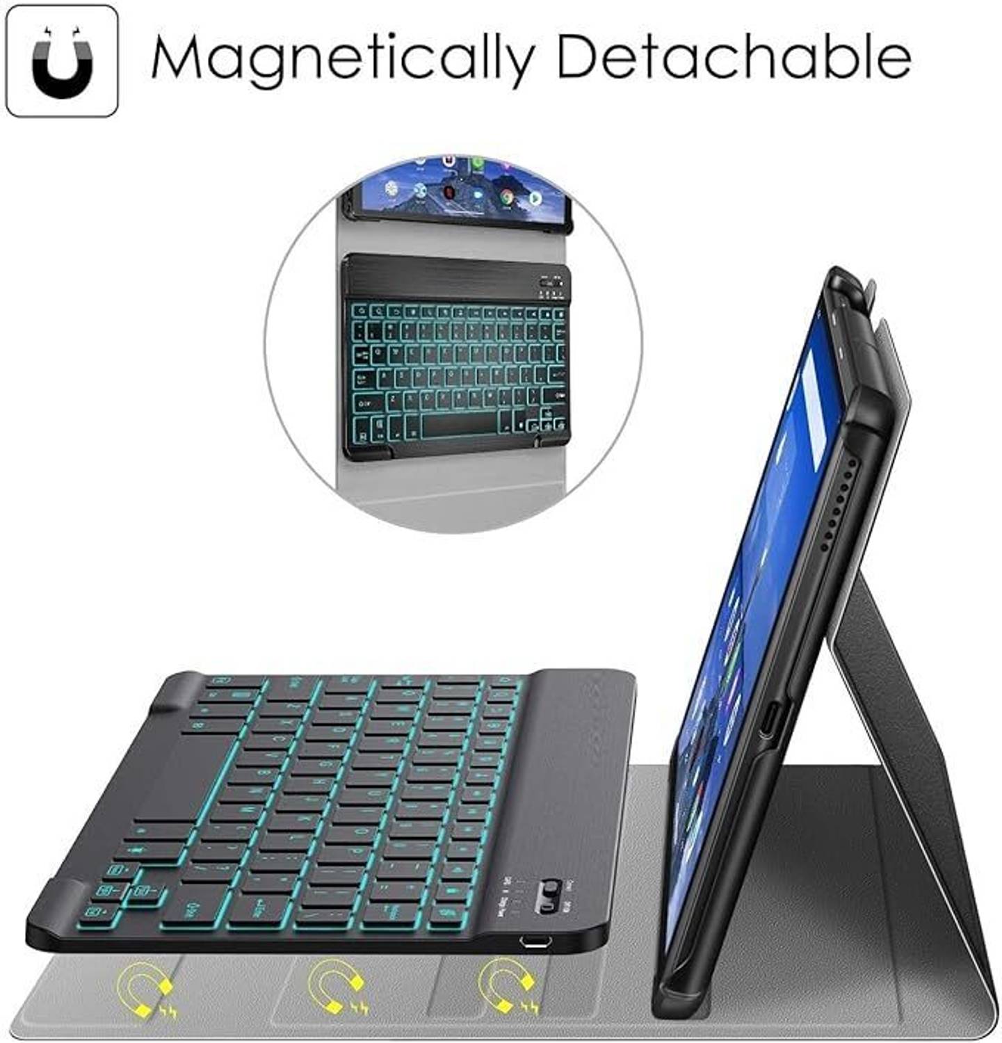 Proelite Samsung Galaxy Tab S7/S8/S9 11" Keyboard - Image 3