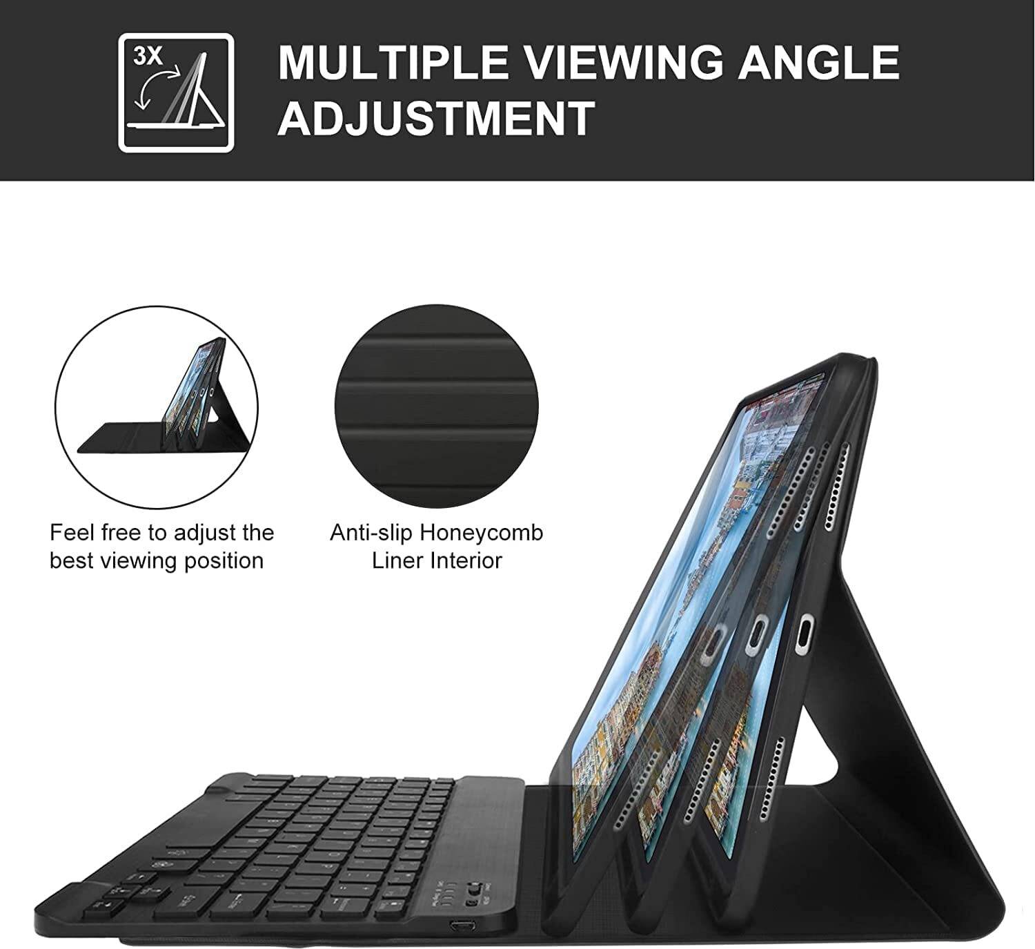 Proelite Keyboard Case for Motorola Pad 60 Neo 11 inch - Image 3