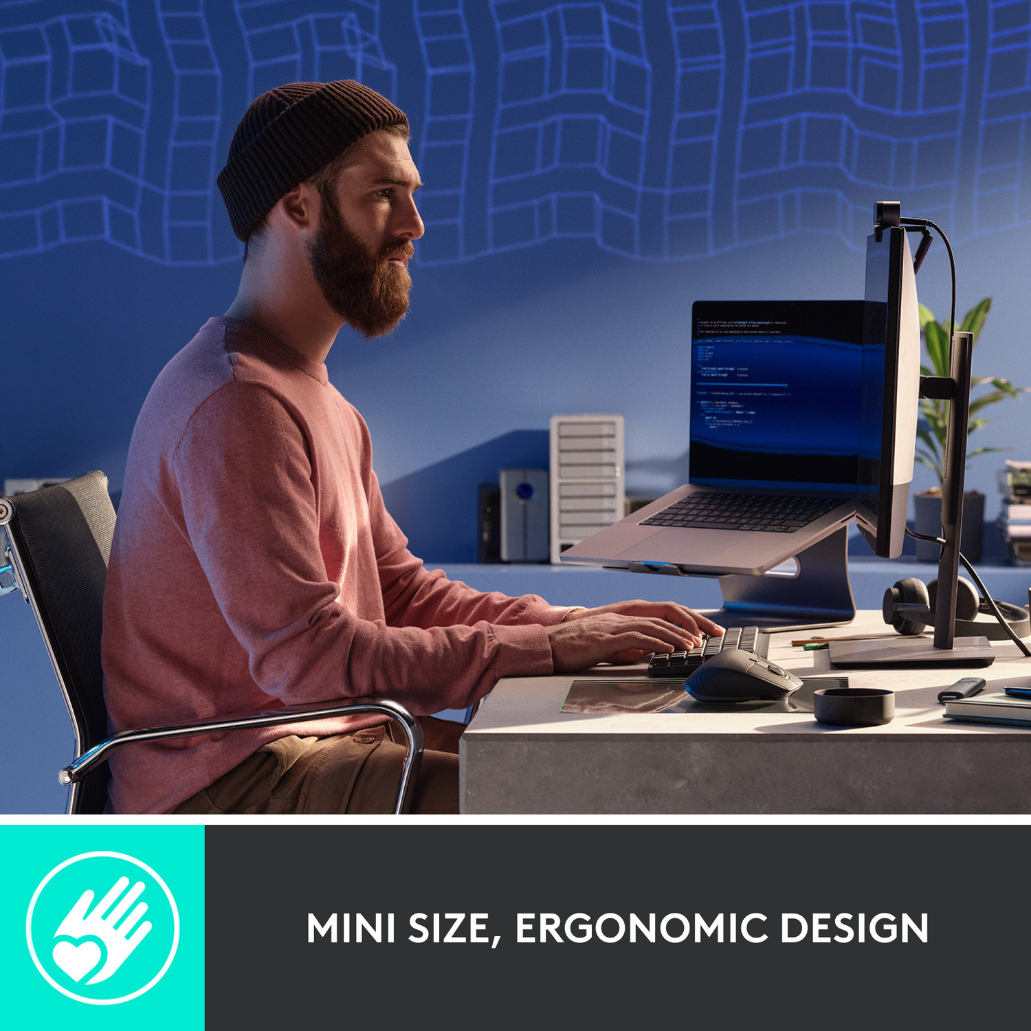 Image of Logitech MX Keys Mini Mechanical Wireless Standard Laptop Keyboard Compatible with Desktop, Laptop, Mac, iPad, Tablet Easy to Use,Plug and Play,Quick, Comfy Durable body