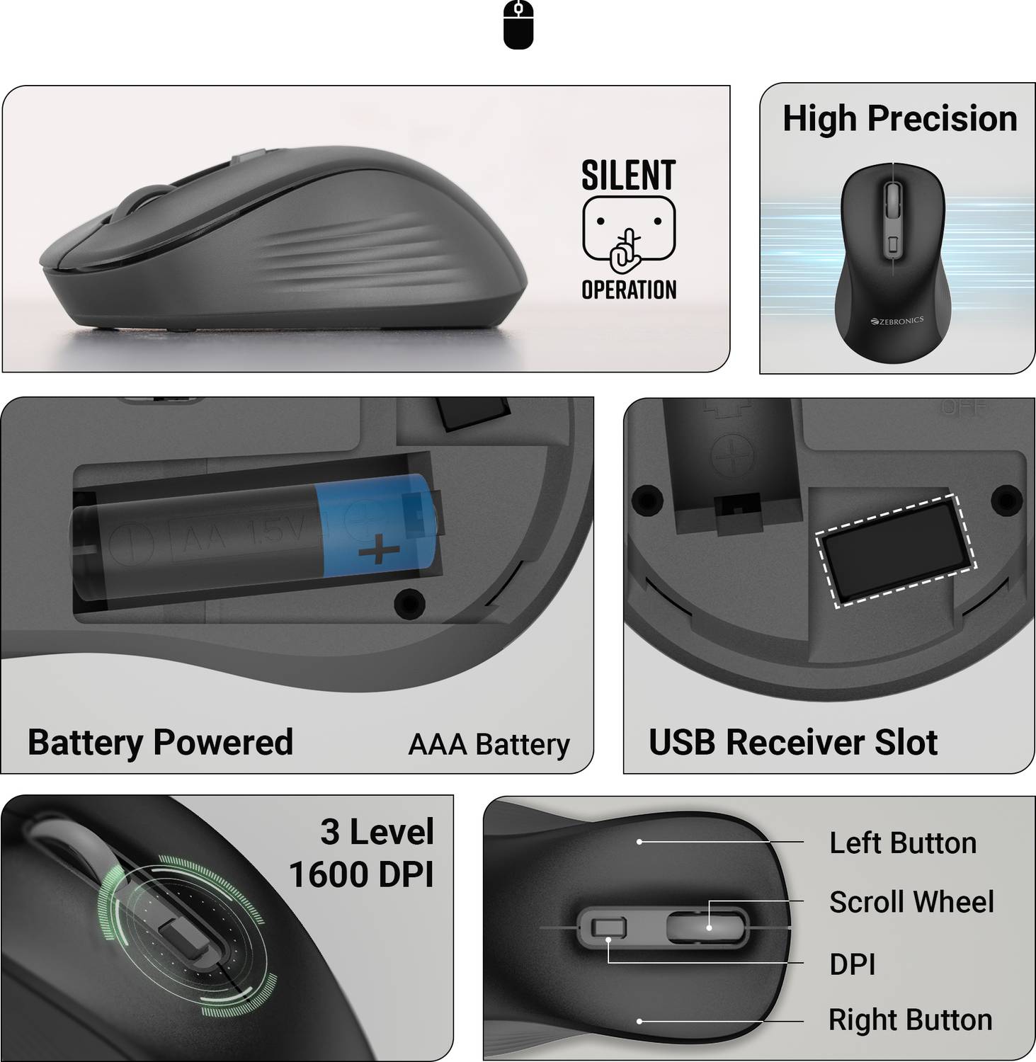 ZEBRONICS Companion 202 Wireless Keyboard - Image 5