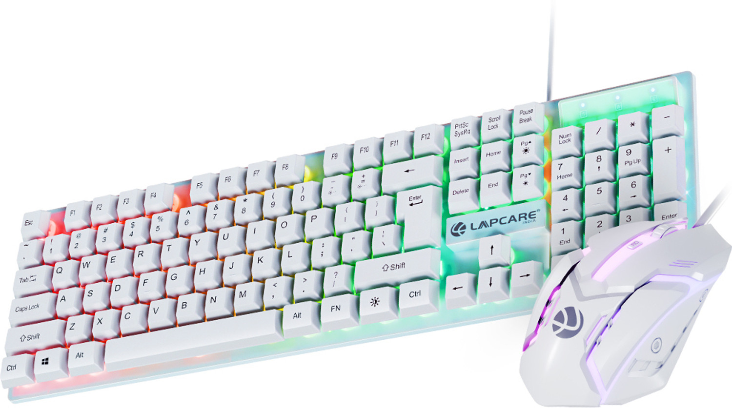 Image of LAPCARE LGC-213 Wired USB Standard Desktop Keyboard Compatible with Desktop, Laptop