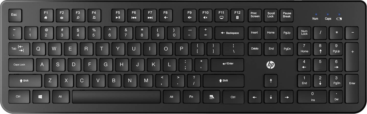HP K290 Bluetooth Standard Laptop Keyboard Compatible with Deskto