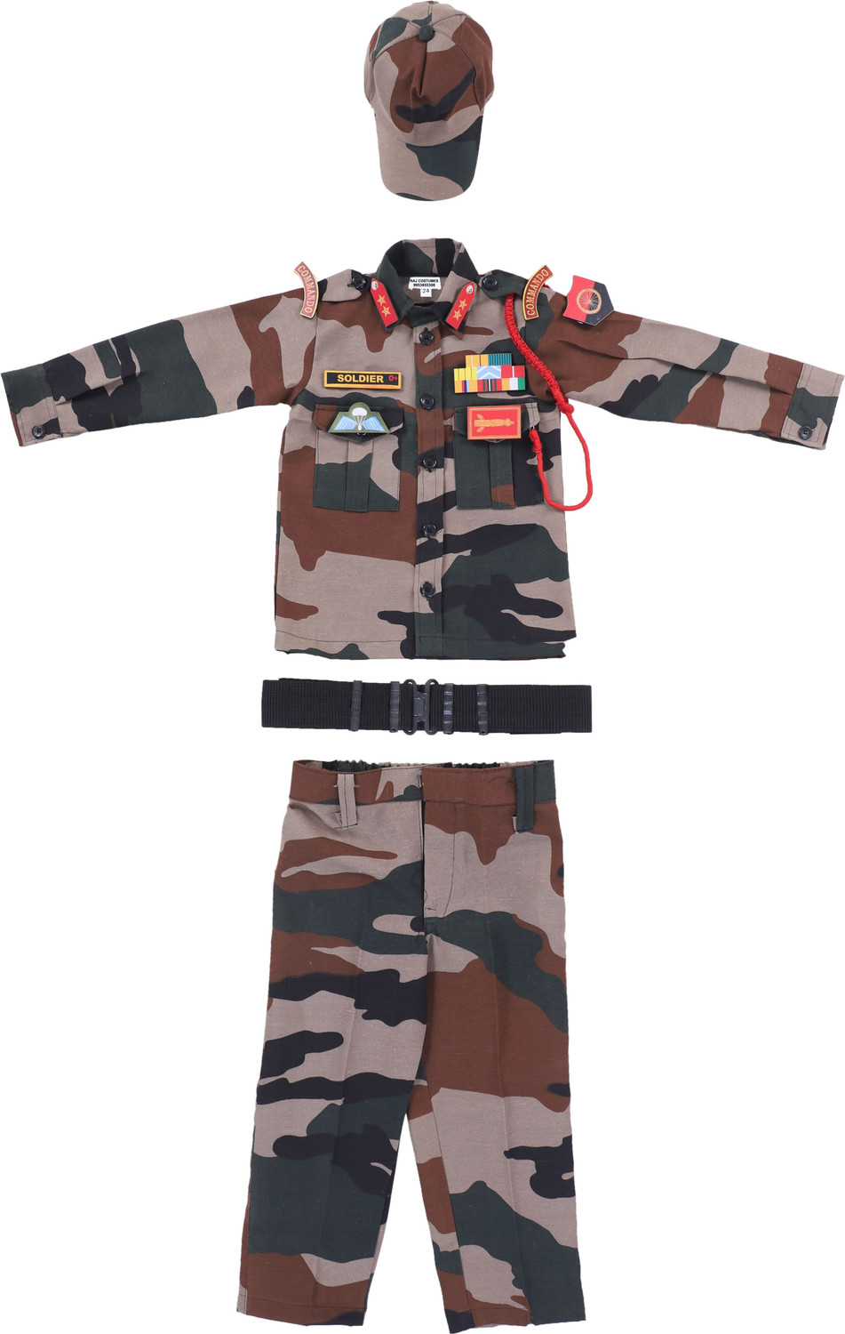 Image of Raj Costumes Army Dress Kids Costume Wear