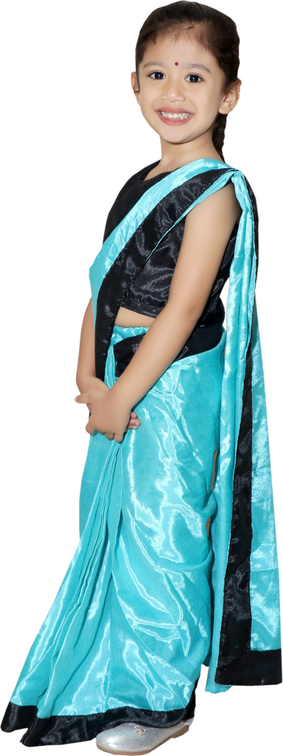 Image of Raj Fancy Dresses Saree Kids Costume Wear