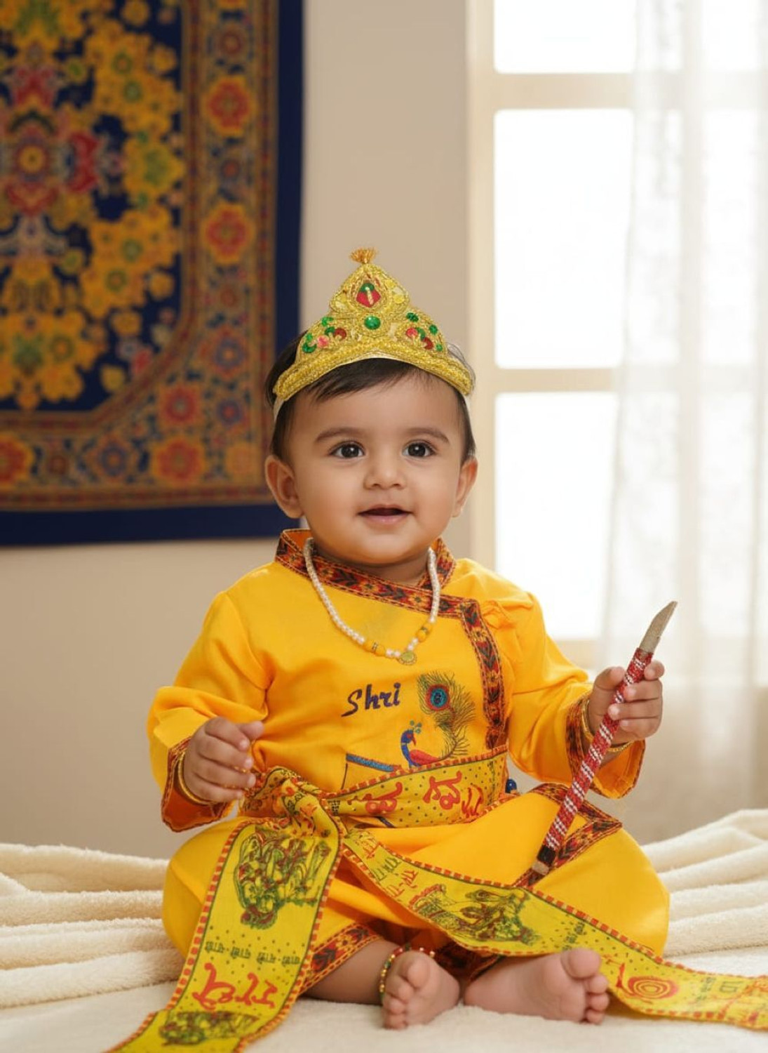 Image of SinglaCostume KRISHNA Kids Costume Wear