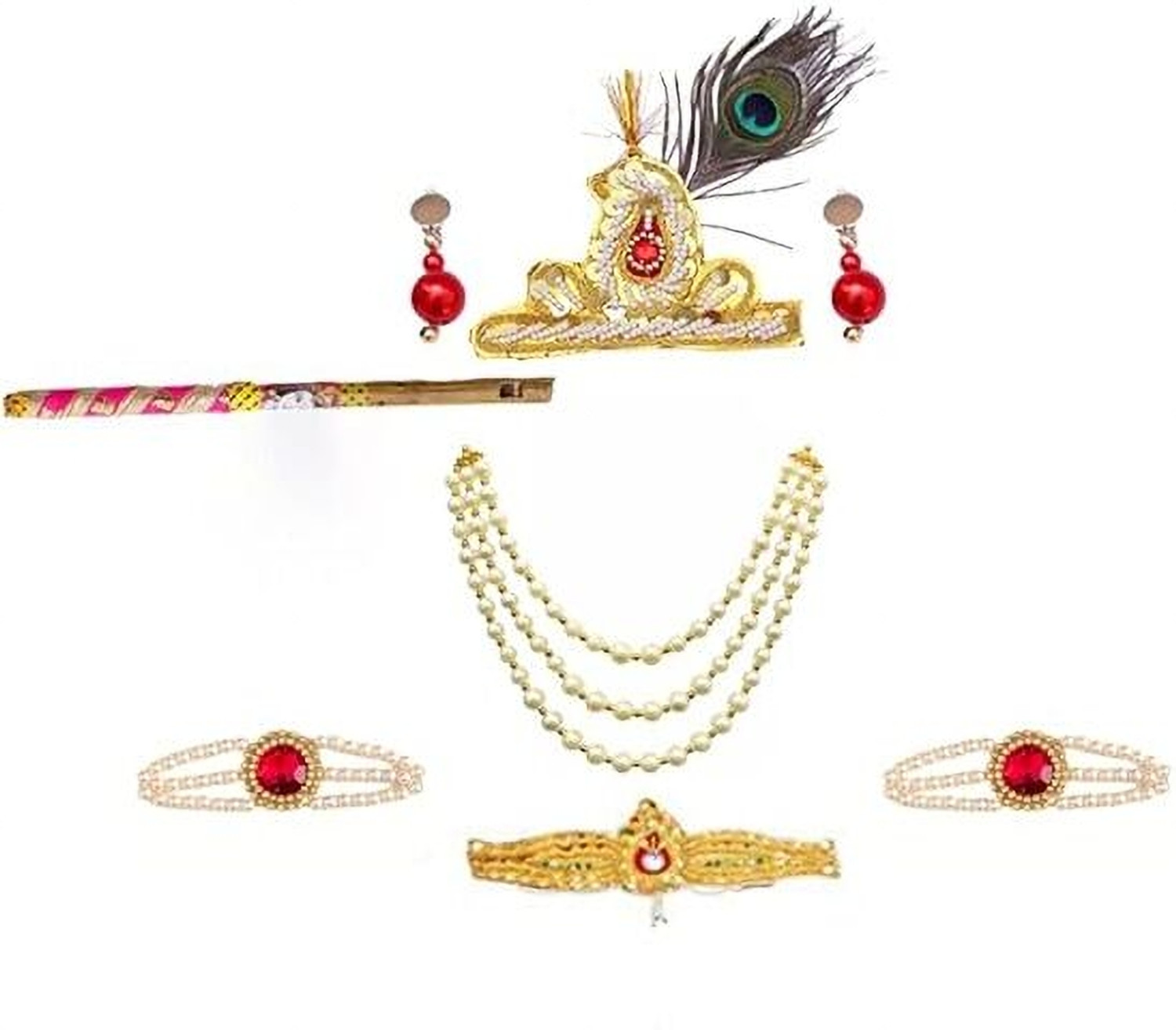 Image of ITSMYCOSTUME Krishna Dress for boys Kids Costume Wear