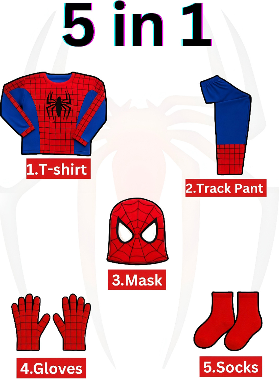 Image of arcom Spiderman Kids Costume Wear
