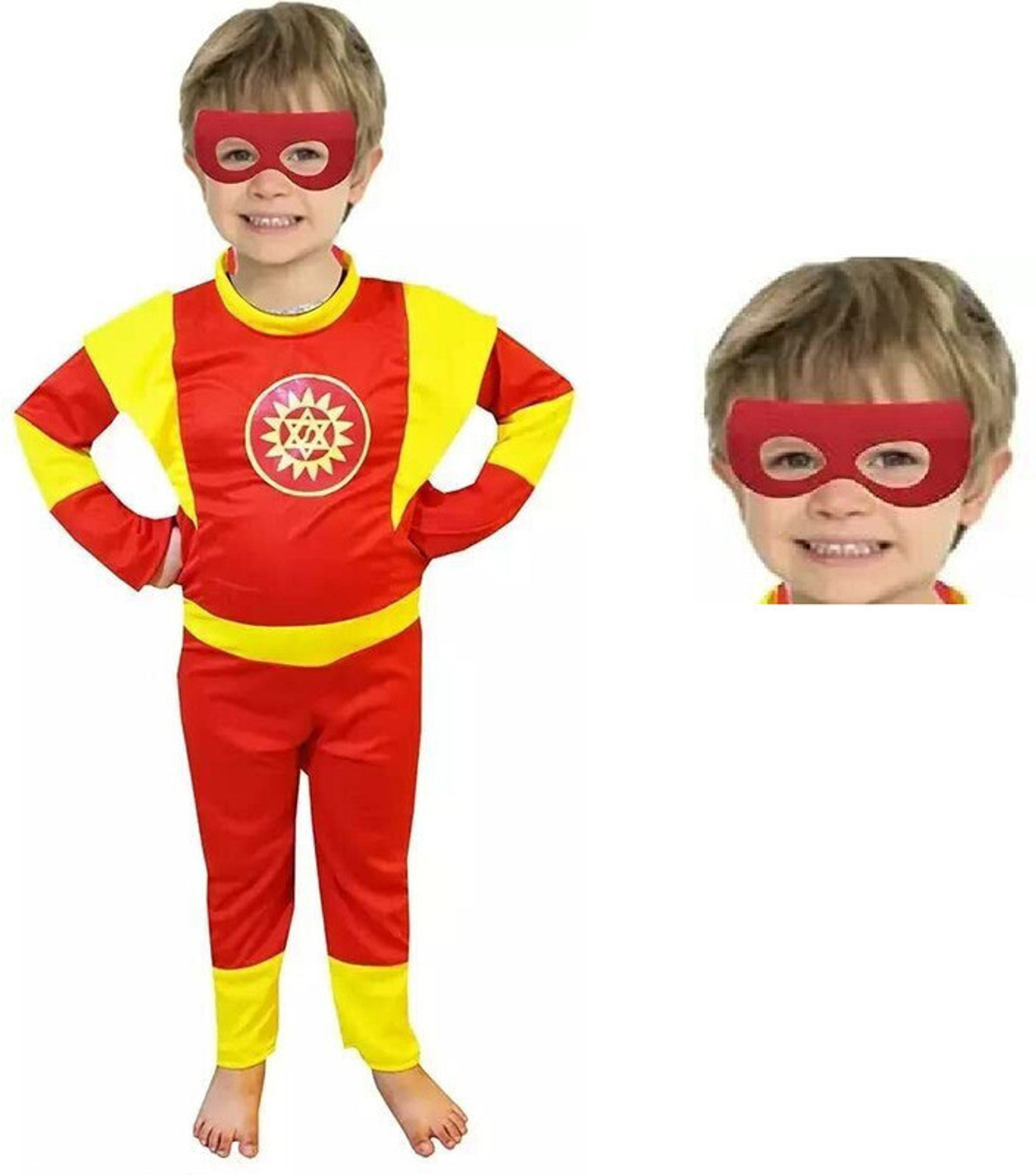 Image of ECOM FASHION HUB Superhero Kids Costume Dress Kids Costume Wear