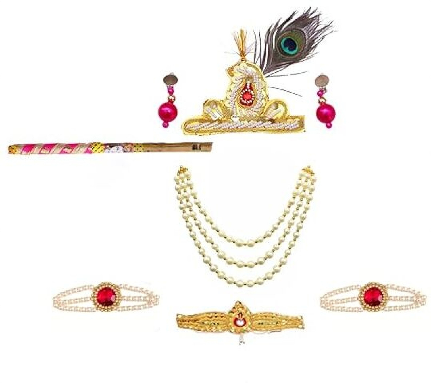 Image of ITSMYCOSTUME Krishna Dress for boys Kids Costume Wear