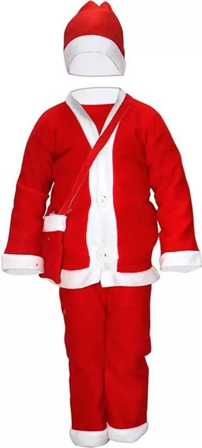 KIDZWING Santa Claus Kids Costume Wear