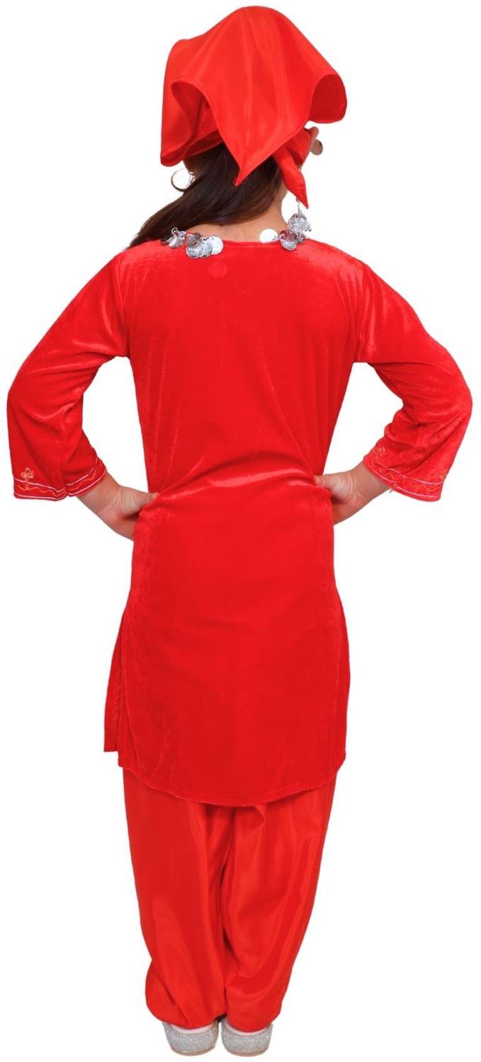 KAKU FANCY DRESSES Kashmiri Salwar Suit Dress For Girls, Folk Dance Costume  -Red, 3-4 Years Kids Costume Wear Price in India - Buy KAKU FANCY DRESSES  Kashmiri Salwar Suit Dress For Girls,