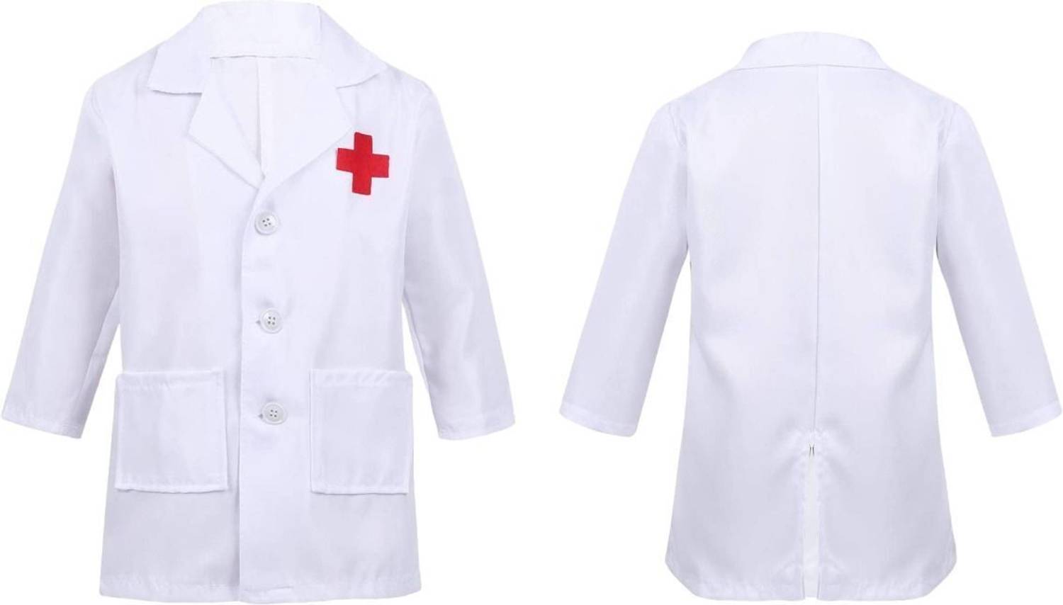 BLUSCAILE Doctor Kids Costume Dress/Coat for Boys & Girls 2 to 8 Years Kids Costume Wear