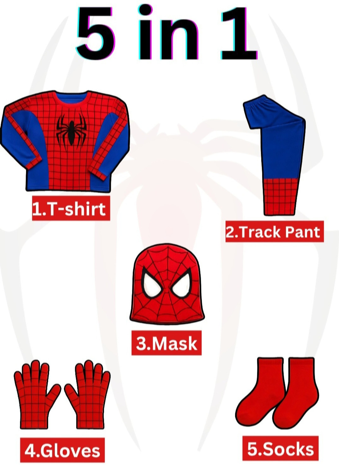 Image of arcom Spiderman Kids Costume Wear