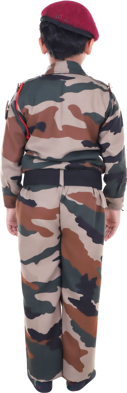 Image of Raj Costumes Army Dress Kids Costume Wear