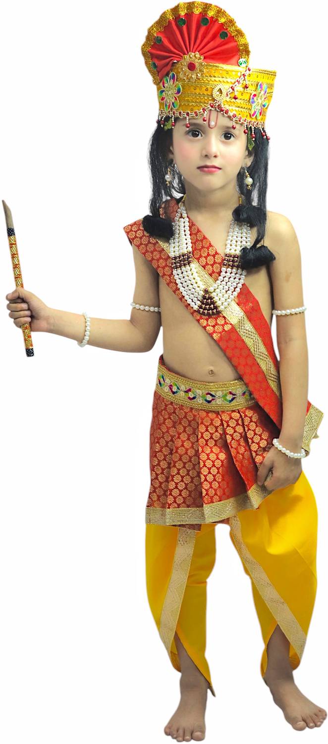TWINKLE TOTS Krishna Govinda Costume For Kids Kids Costume Wear