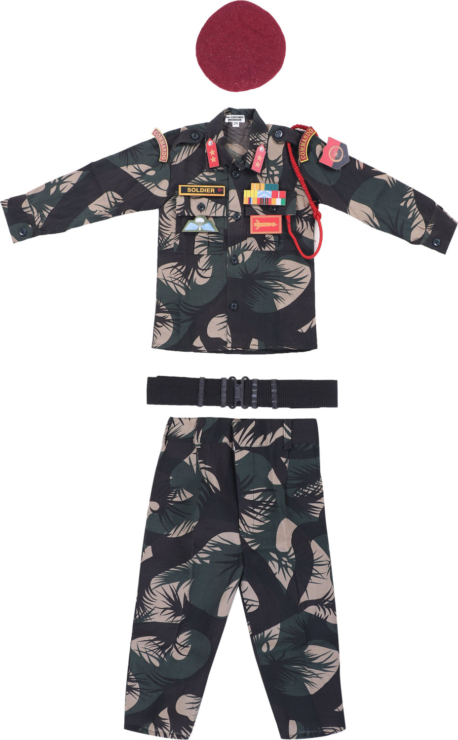 Image of Raj Costumes Army Dress Kids Costume Wear