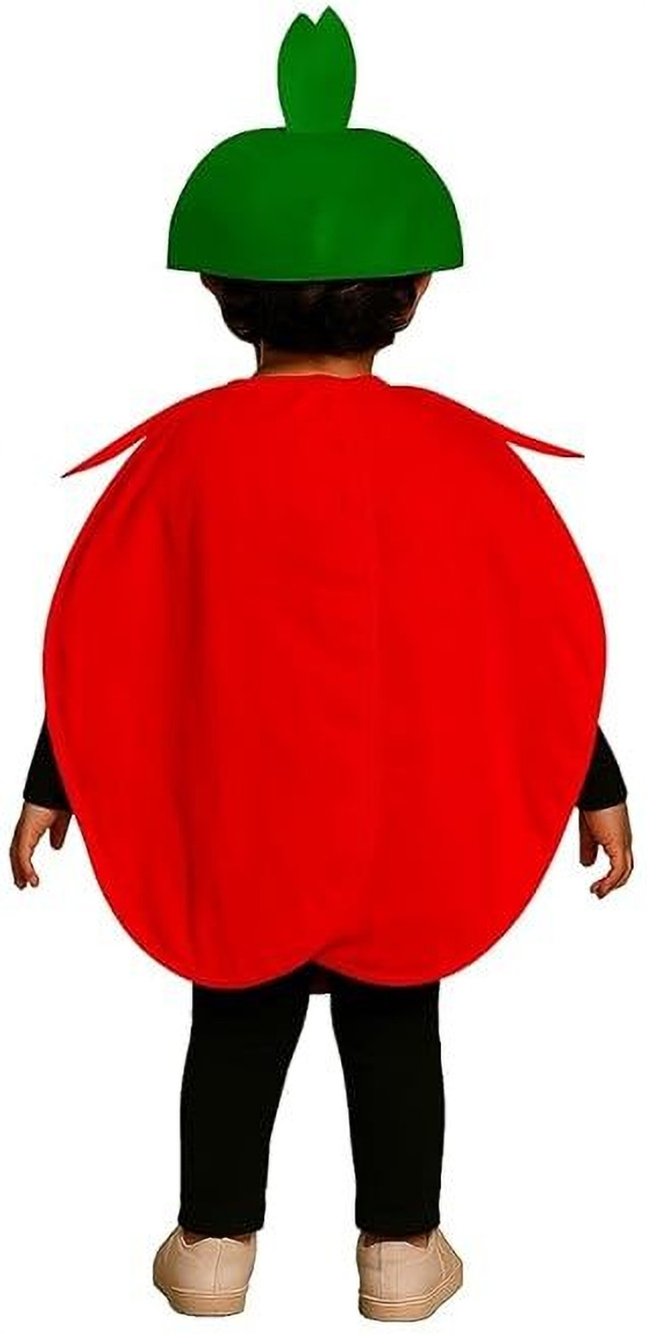 Image of Dresstoimpress Tomato Fruits & Vegetable Cutout Dress Kids Costume Wear