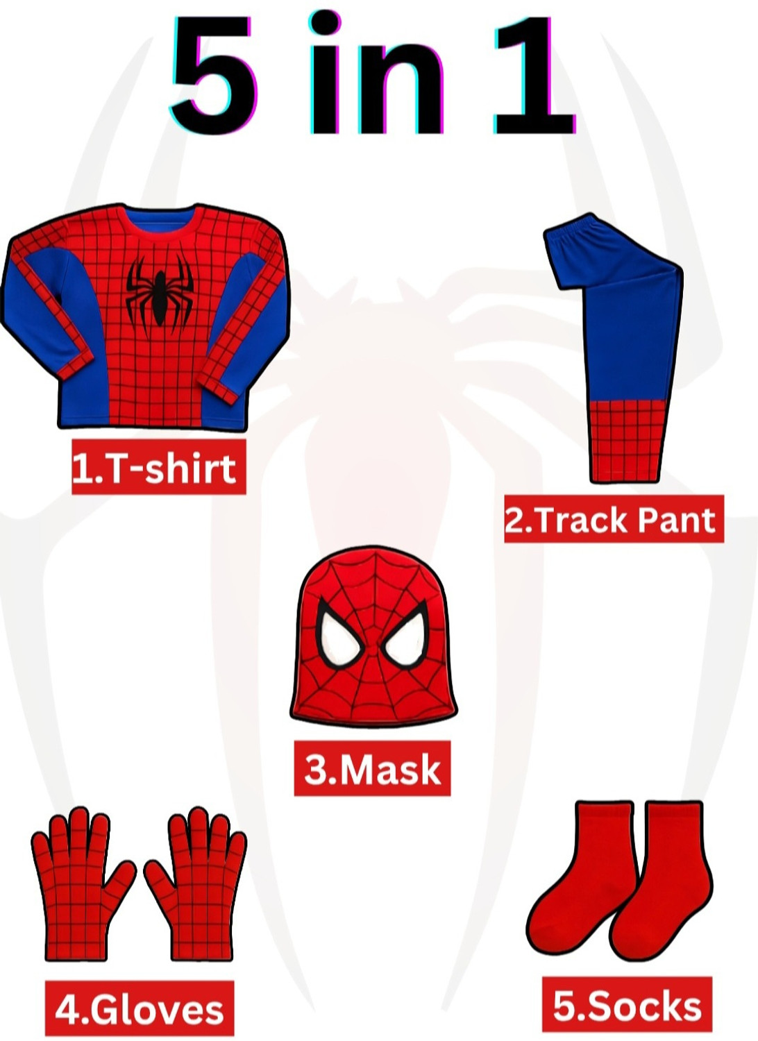 Image of arcom Spiderman Kids Costume Wear