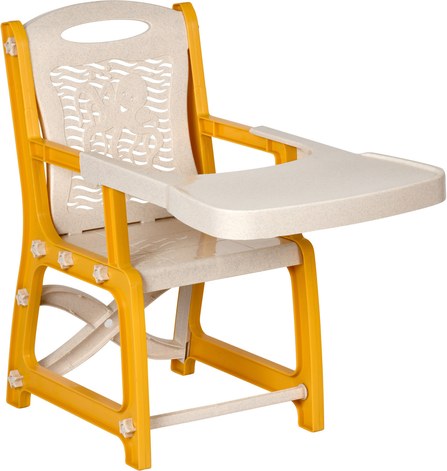 Image of Nilkamal Octo Multi-Functional Baby Chair|Study|3 Years Warranty| Plastic Chair