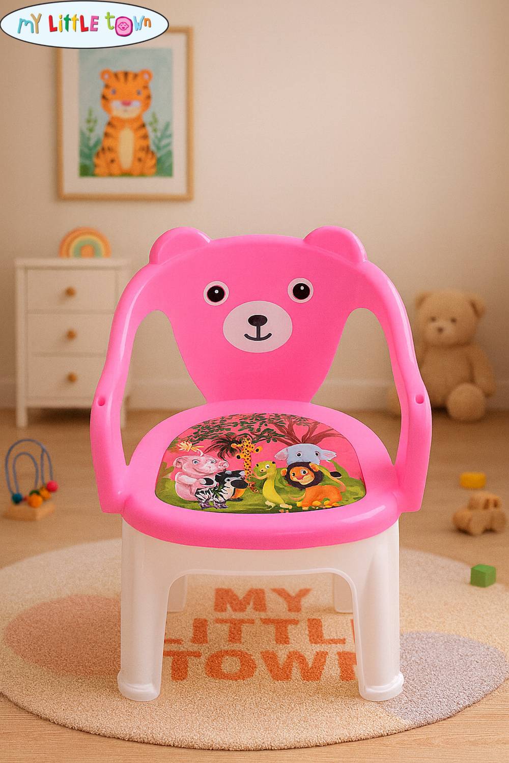 MY LITTLE TOWN Kids Feeding Chair Pink 01 - Image 5