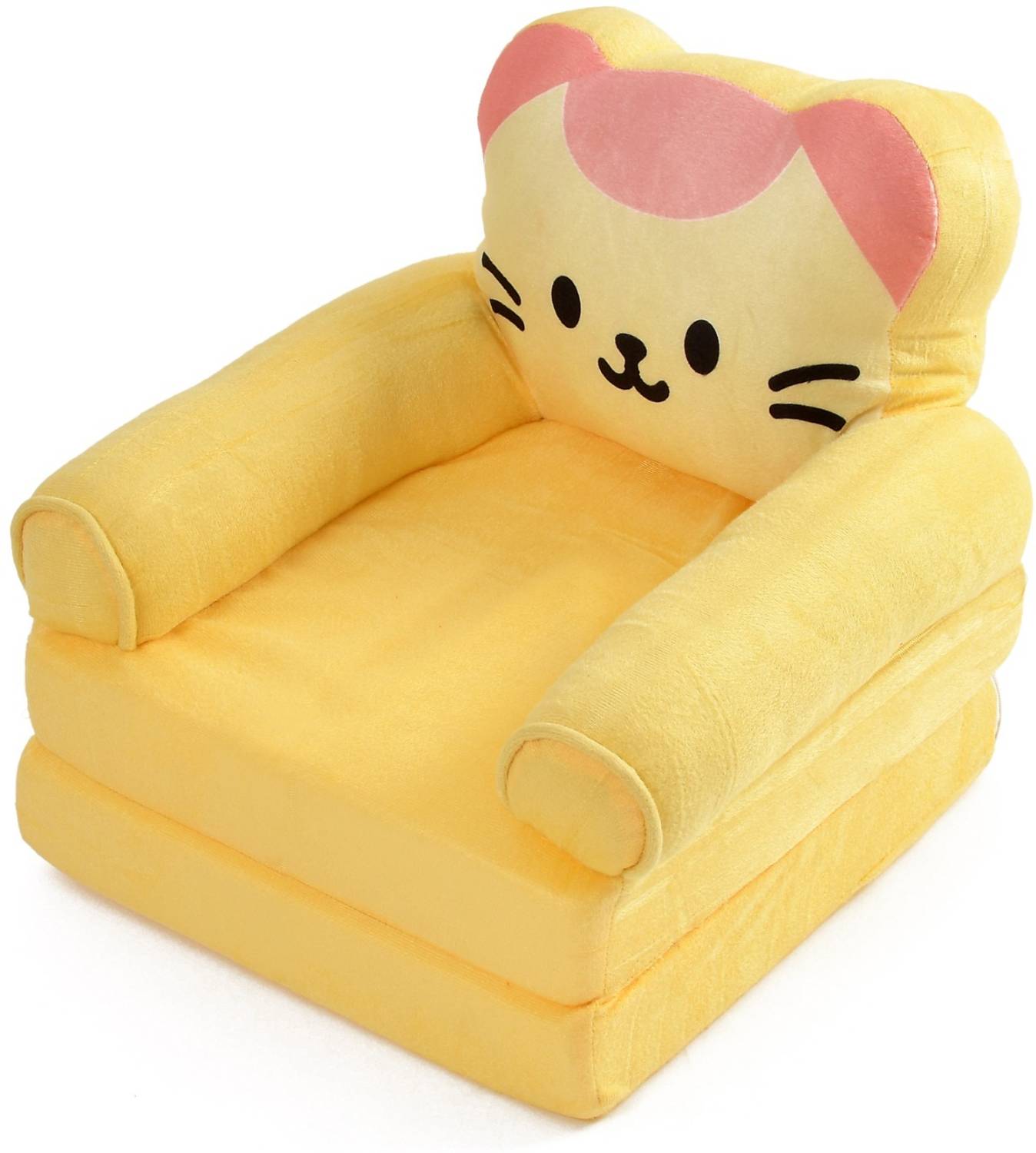 BLENZZA DECO Baby Fold able Sofa Cum Bed 0 to 2 Years Fabric Sofa