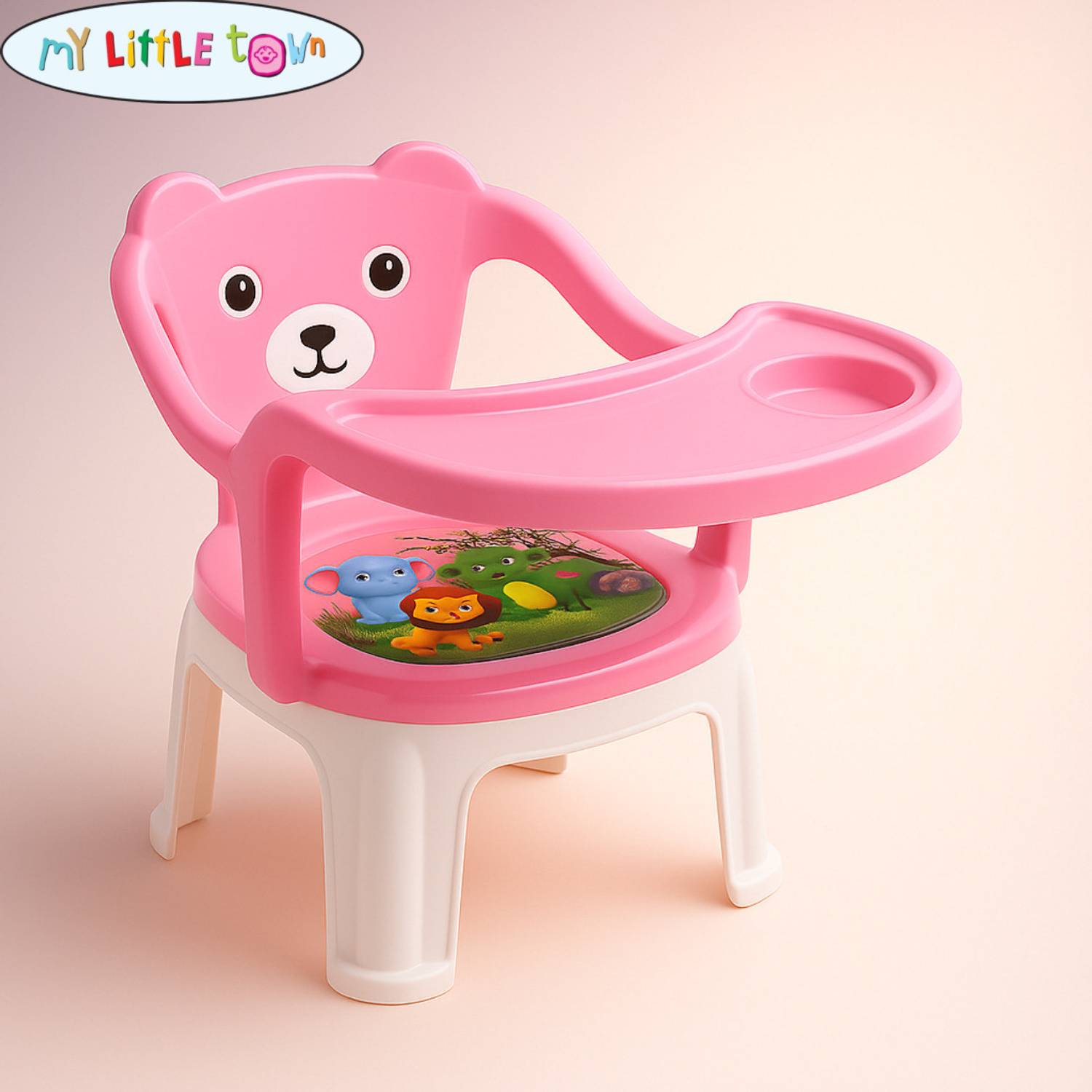 MY LITTLE TOWN Kids Feeding Chair Pink 01 - Image 1