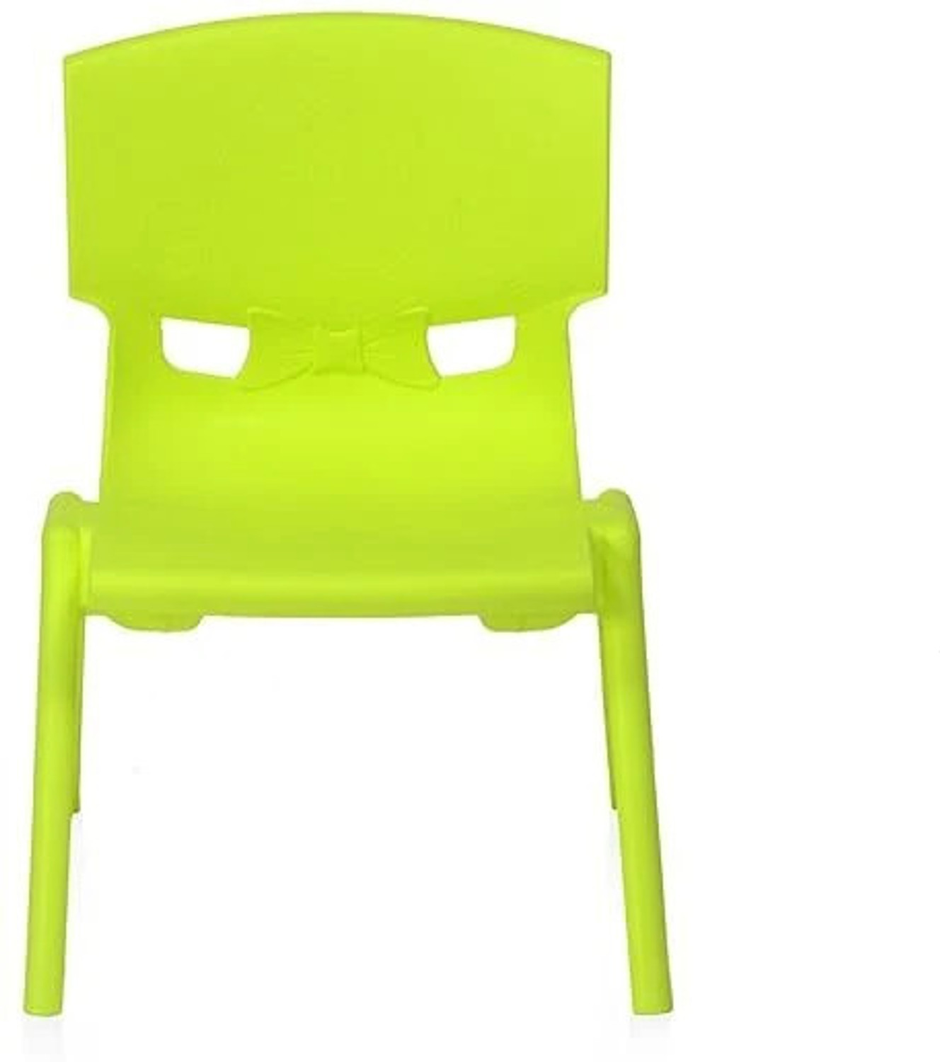 Image of Nilkamal LIME LIGHT GREEN CHAIR FOR KIDS DAY TO DAY ACTIVITIES Plastic Chair (Finish Color - GREEN, Pre-assembled)