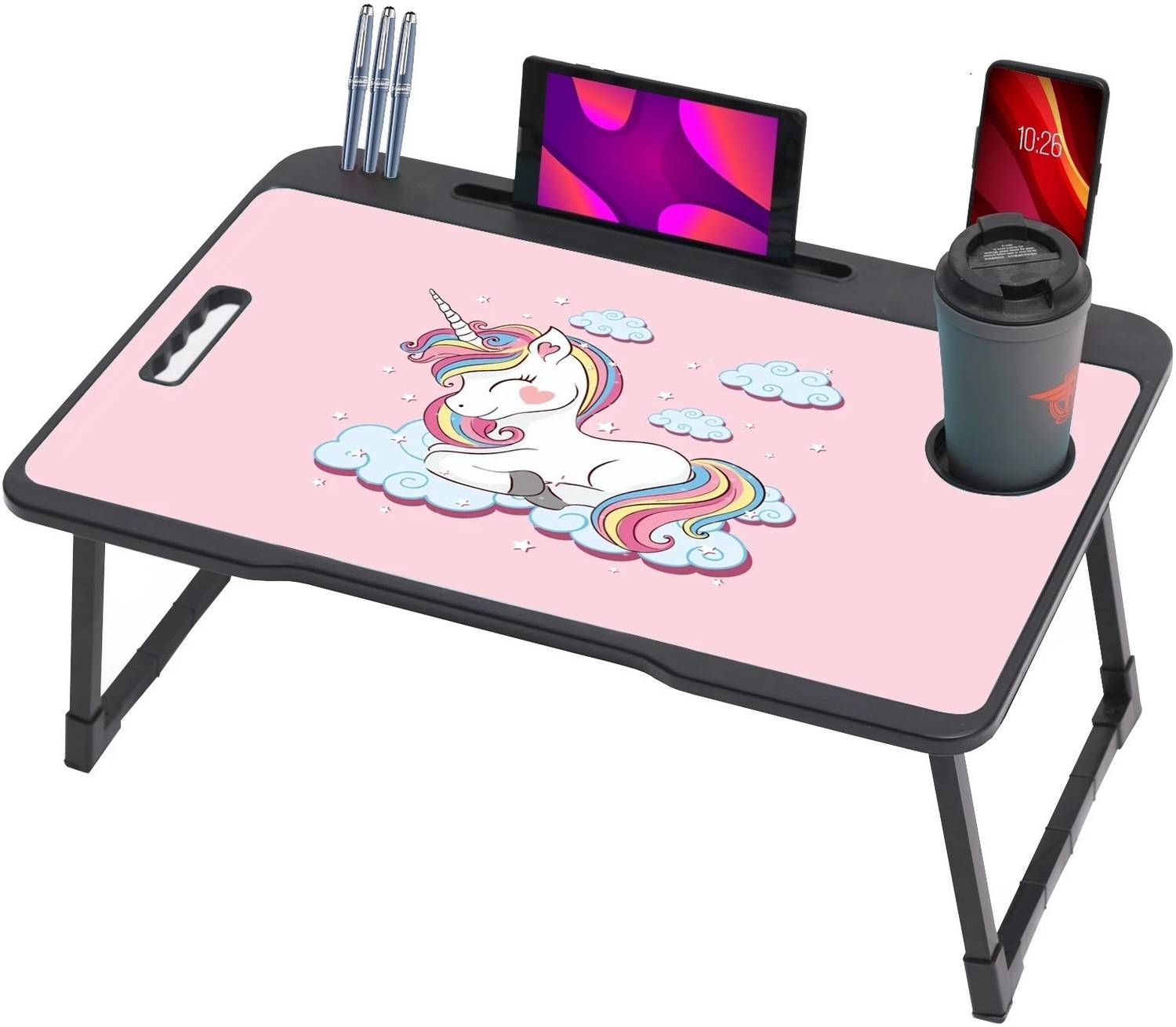 ABCD Plastic Portable Laptop Table