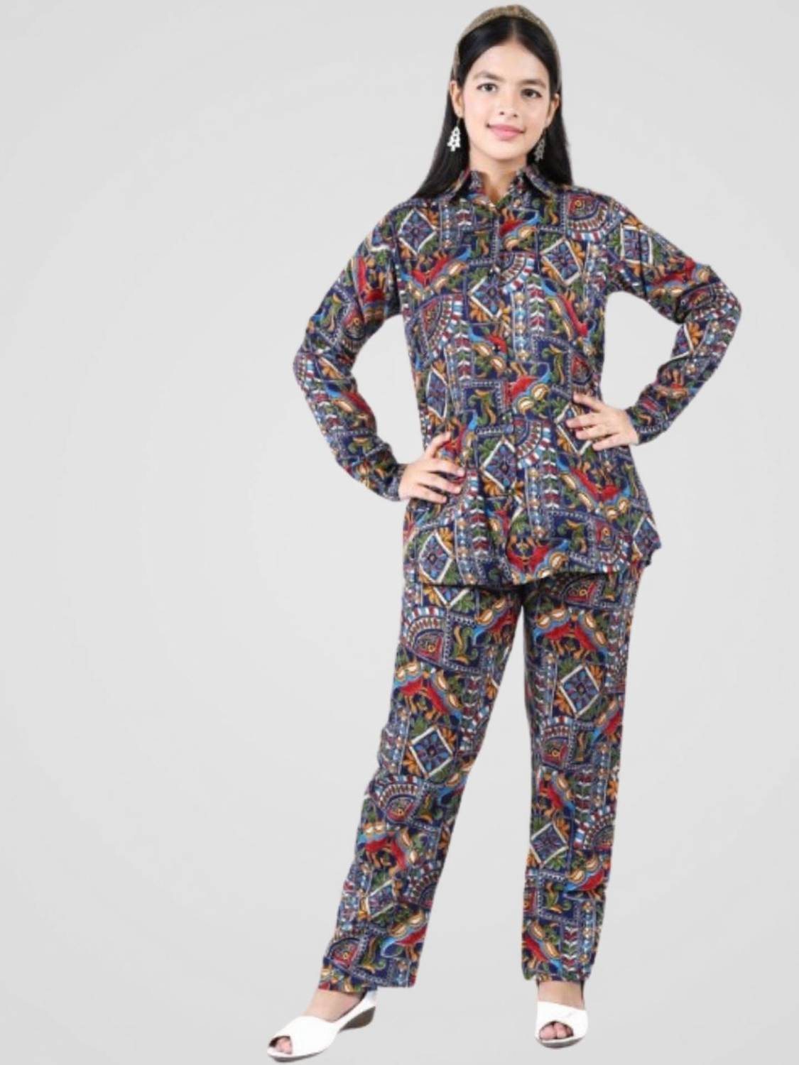 Belfry Girls Casual Dress Pyjama