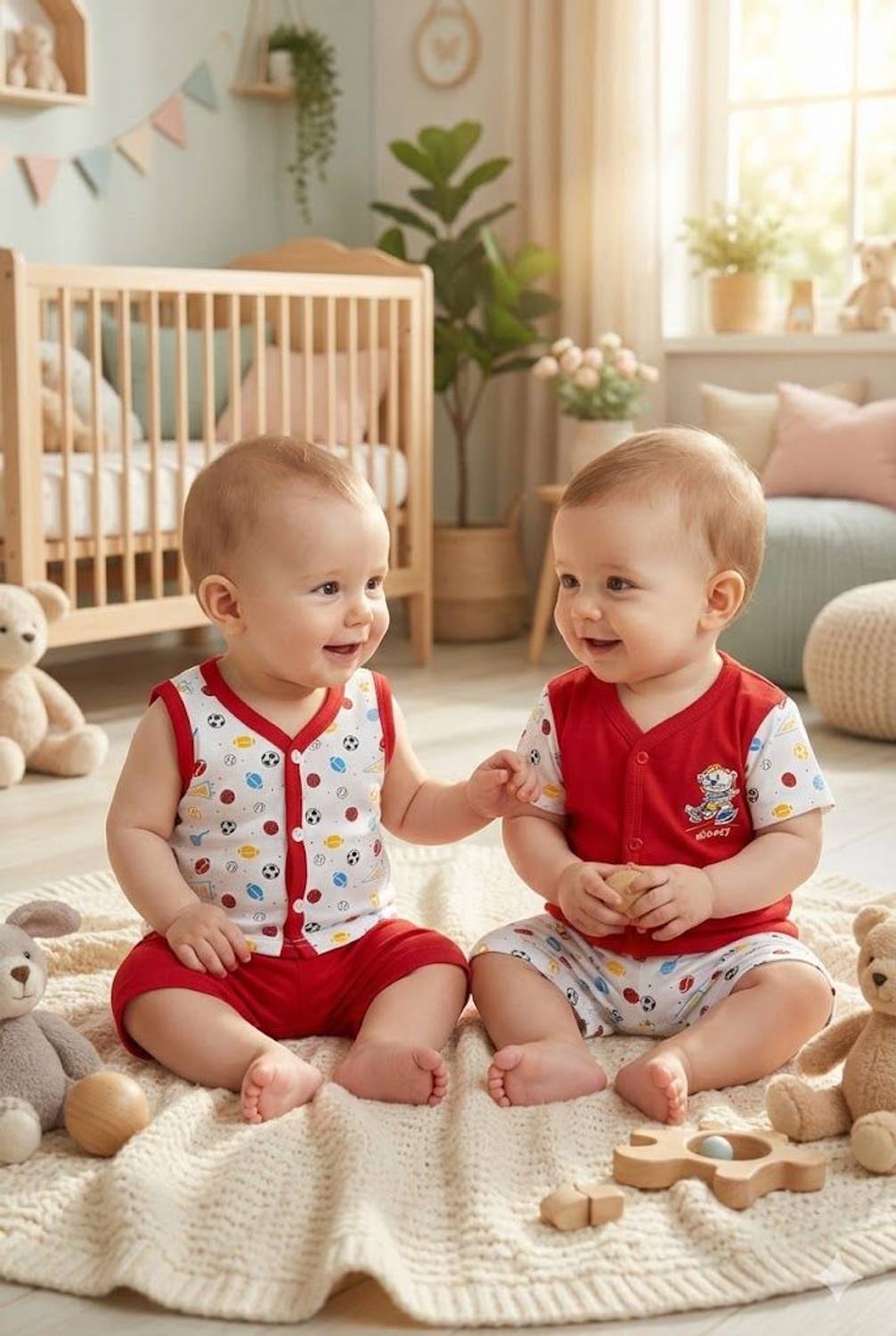 ADotBee Baby Boys Casual Top Shorts