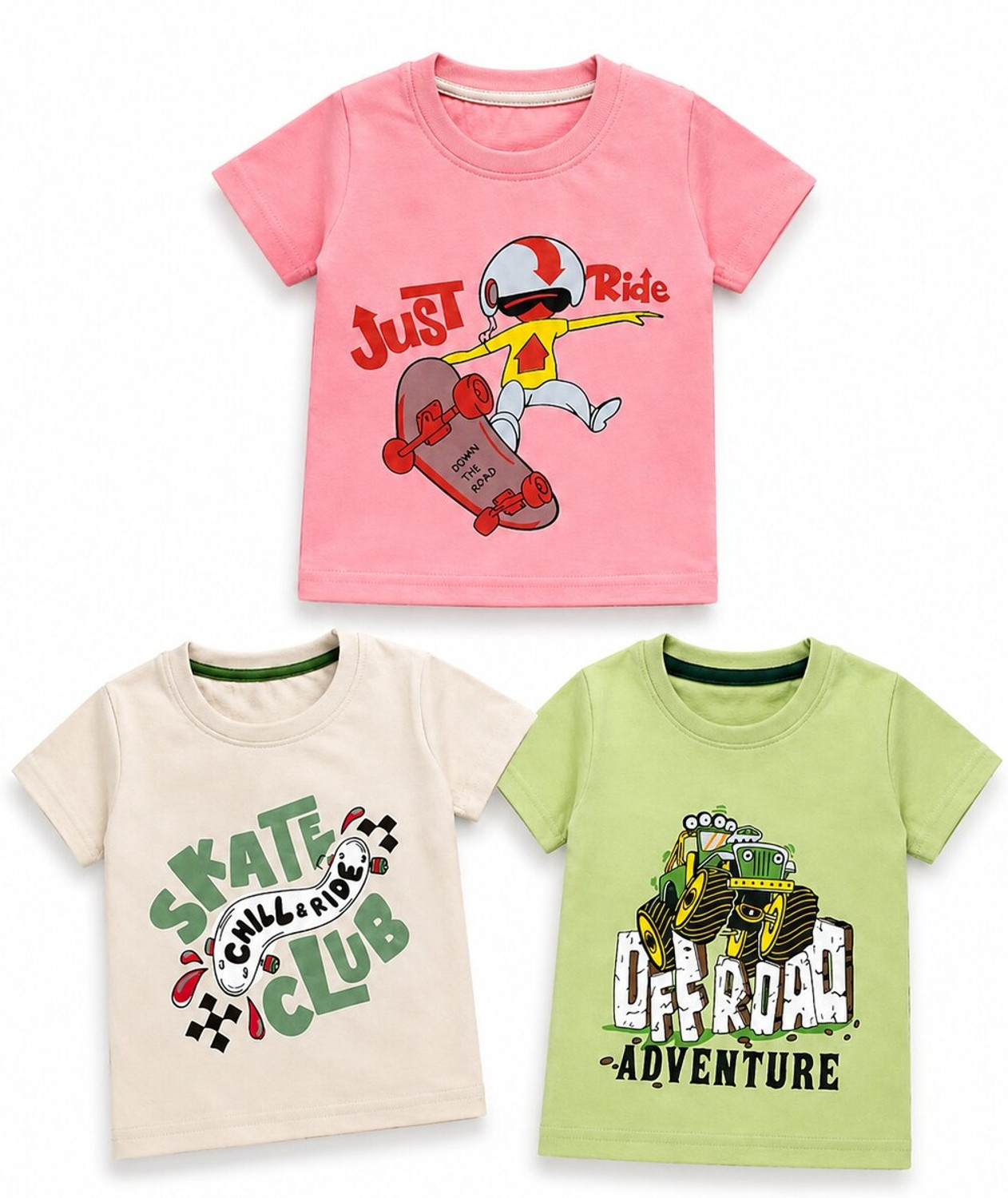 Image of carrydreams Boys Casual T-shirt Shorts