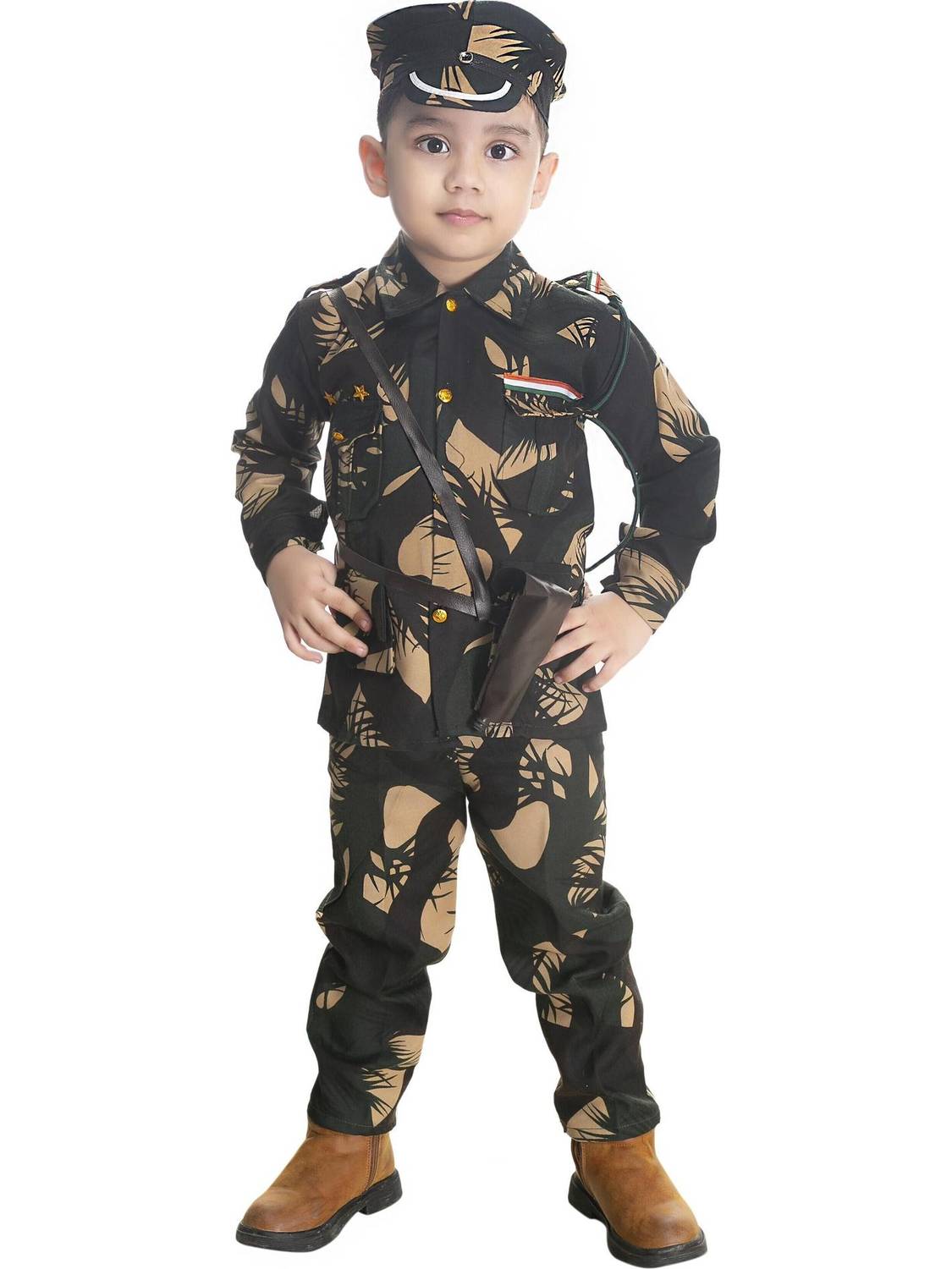 Boom Boys Boys Casual Shirt Pant, Cap