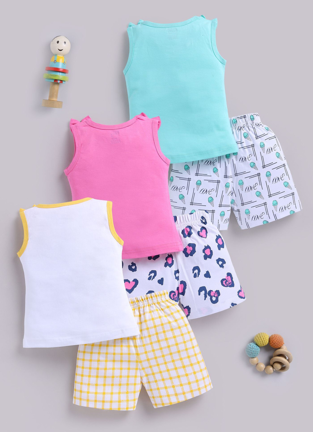Image of Blushh Berry Girls Casual Top Shorts