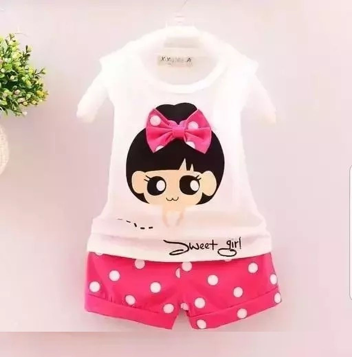 Image of MUSNAHGARMENTS Girls Casual T-shirt Shorts