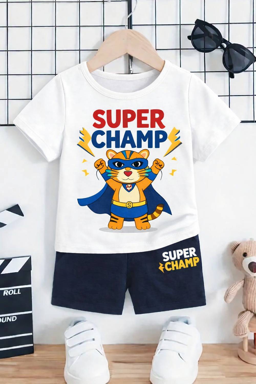 ACTLIVE Boys Casual T-shirt Shorts