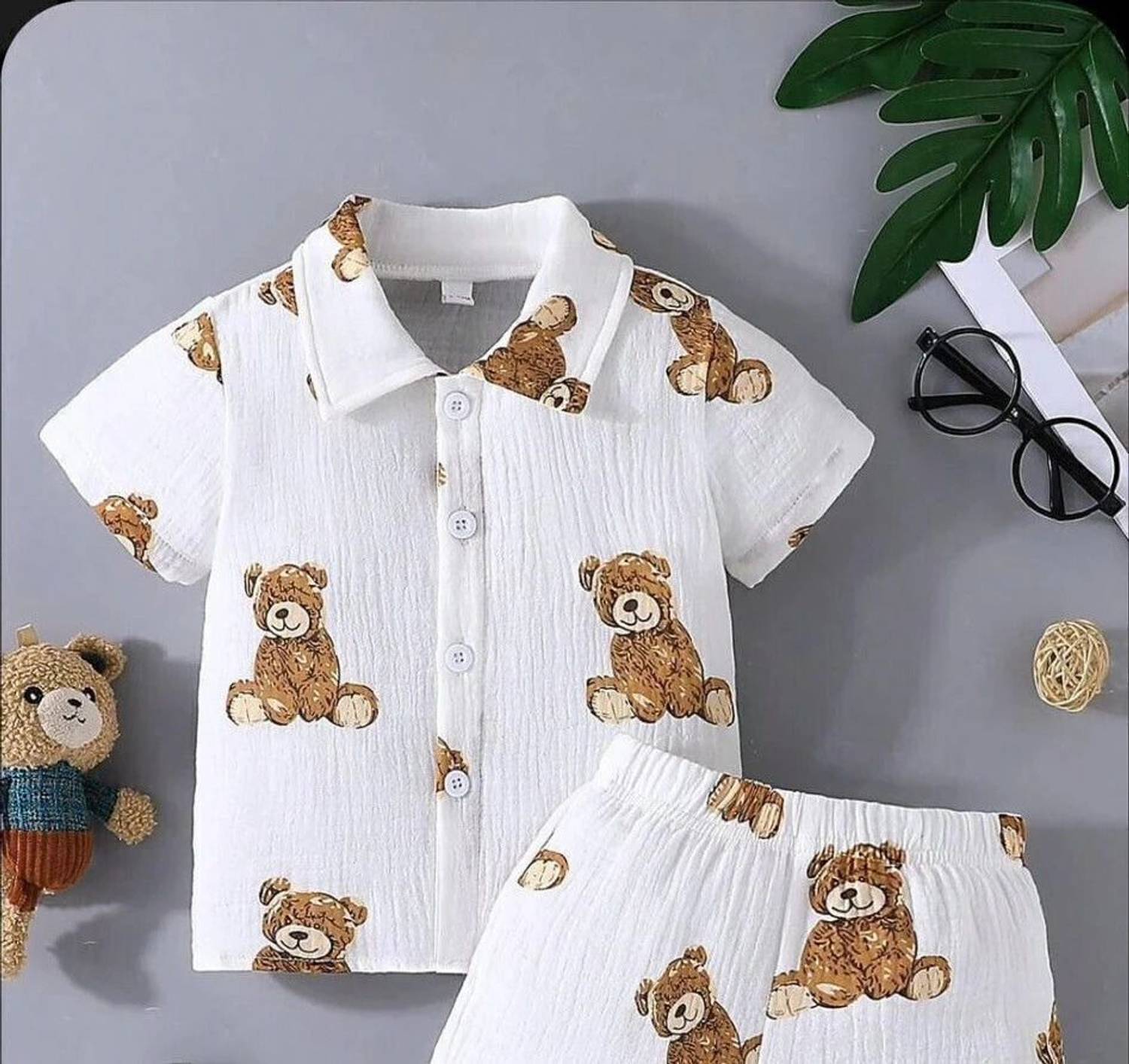 The Fashion Prime Boys Party Shirt Shorts - Image 3