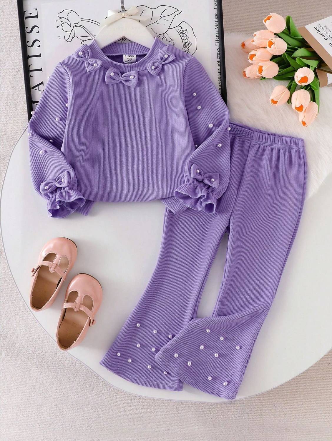 Afrin Dresses Girls Party(Festive) Top Pant