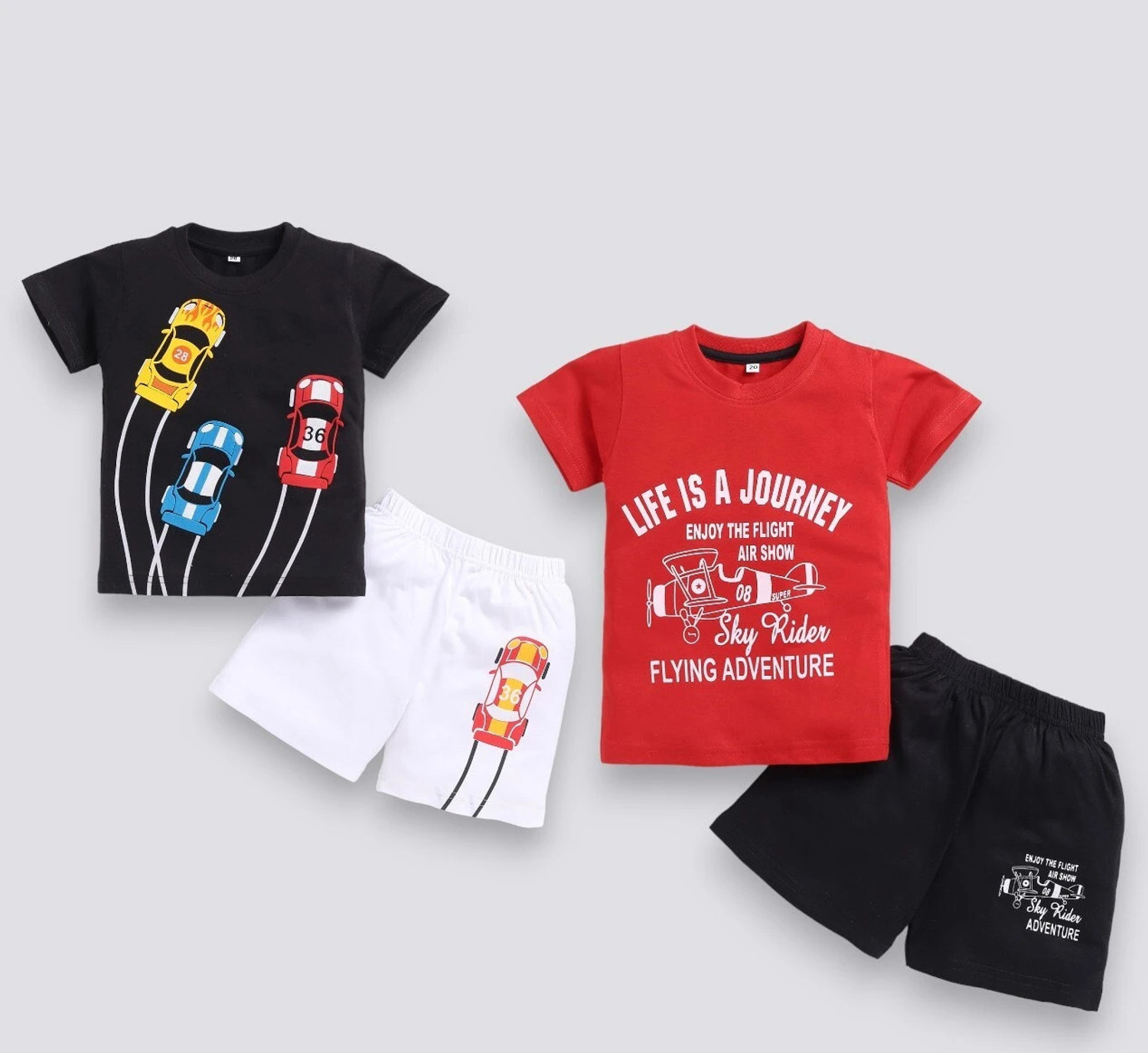 Image of carrydreams Boys Casual T-shirt Shorts
