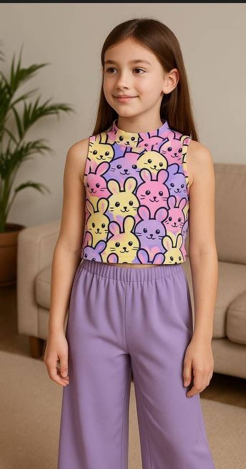 botgo Baby Girls Casual T-shirt Pyjama