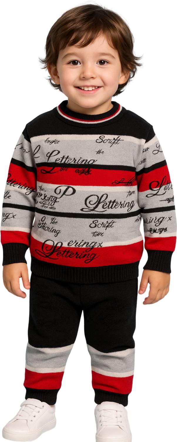 Avelly Boys & Girls Casual Sweater Pyjama