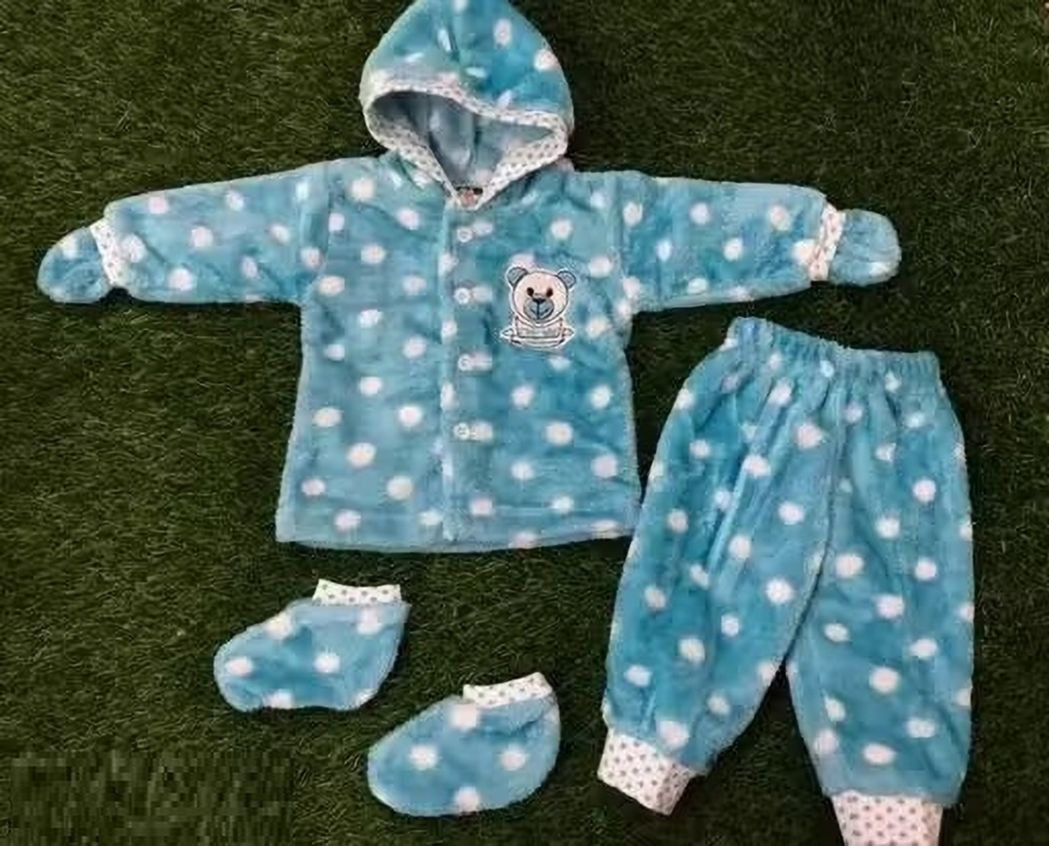 Image of Divij Creation Baby Girls Casual Sweatshirt Pyjama, Socks