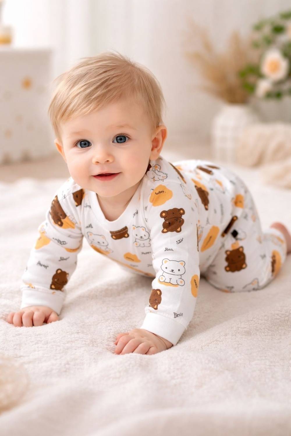 ADotBee Baby Boys & Baby Girls Casual T-shirt Pyjama