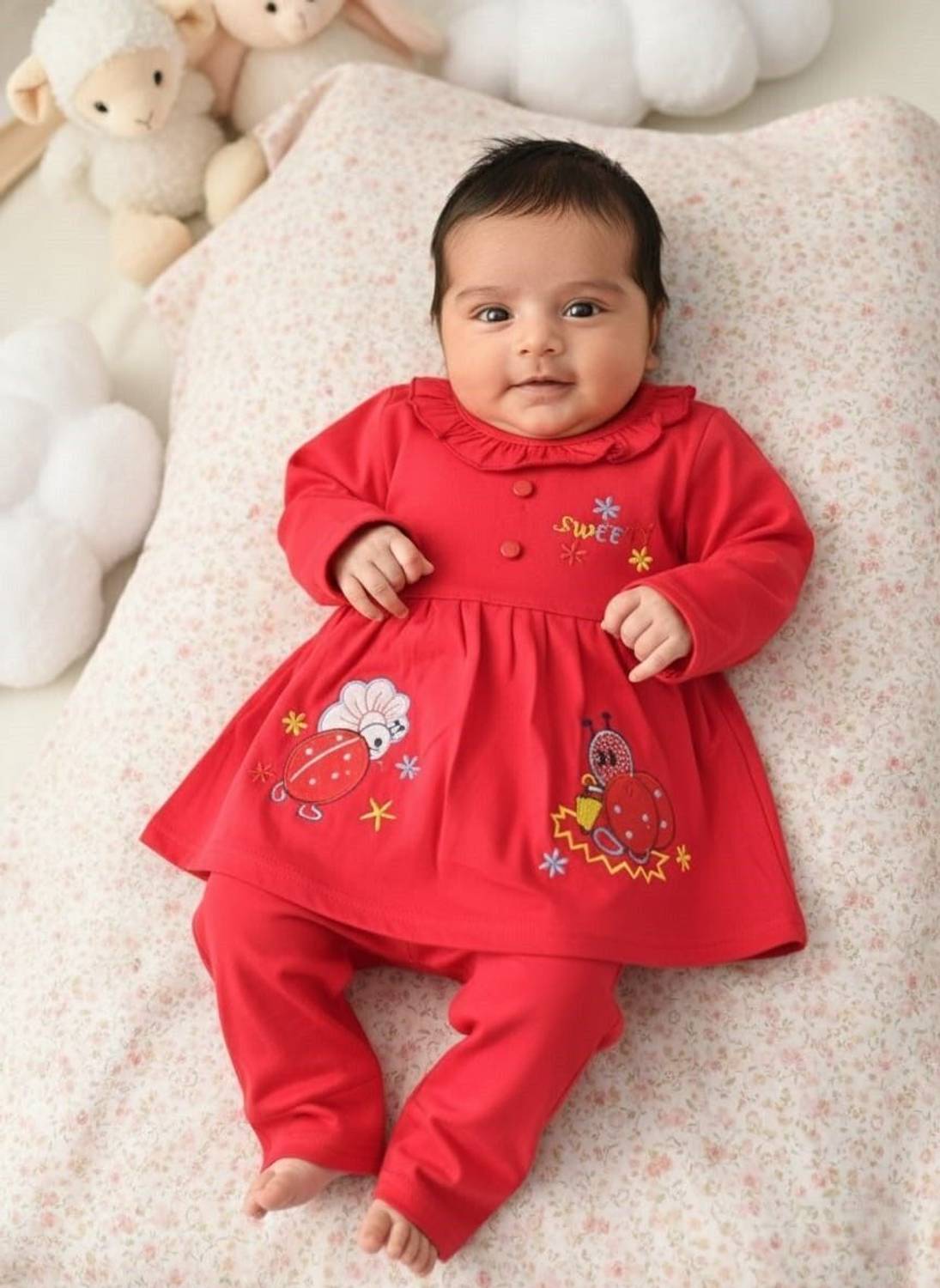 Anteclope Baby Girls Casual Top Pant