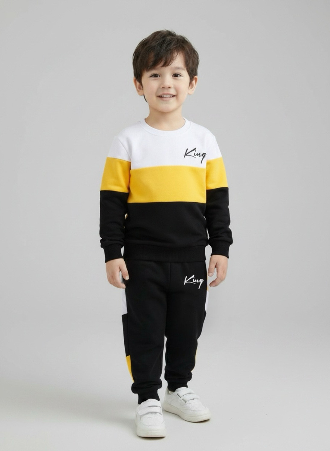 Image of IcePie Boys Casual T-shirt Track Pants