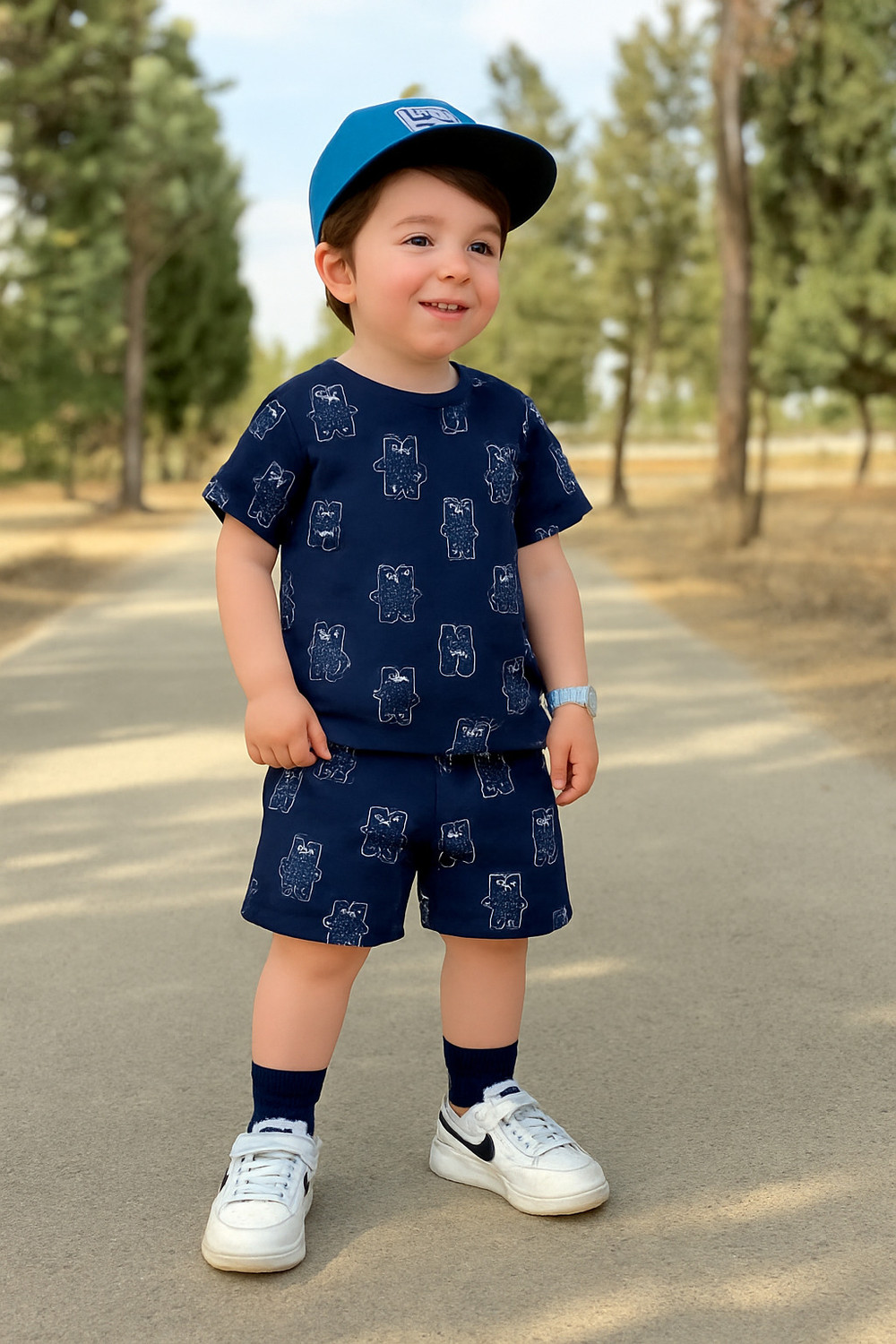 Image of CALCUTTA FASHION Baby Boys & Baby Girls Casual T-shirt Shorts
