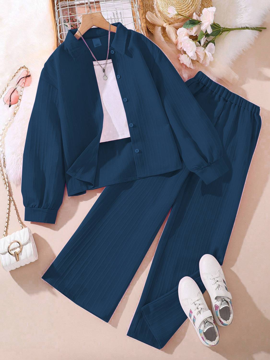 Mansi Fashion Girls Casual Shirt Pant