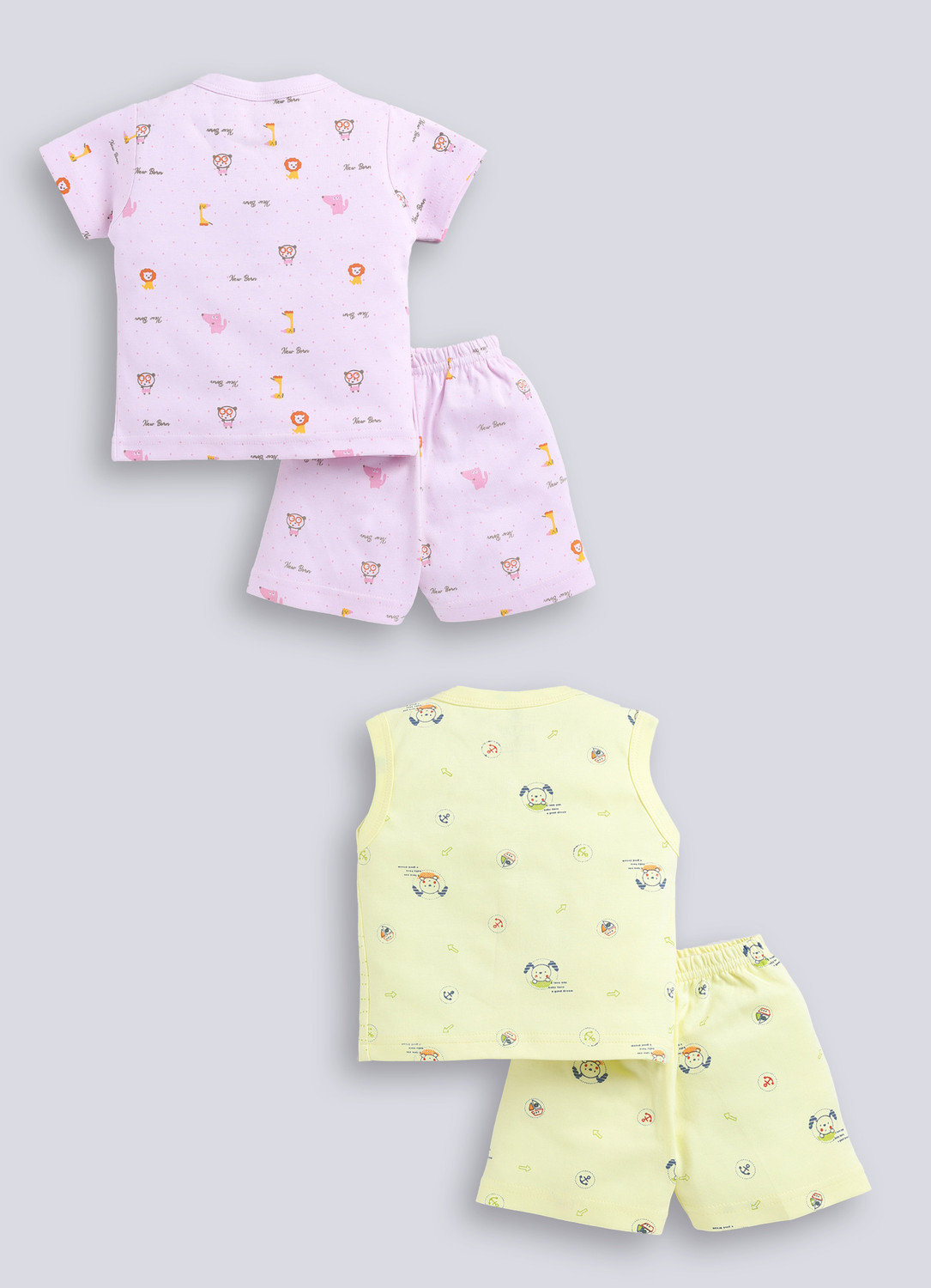 Image of TINY BINY Baby Boys & Baby Girls Casual Top Shorts