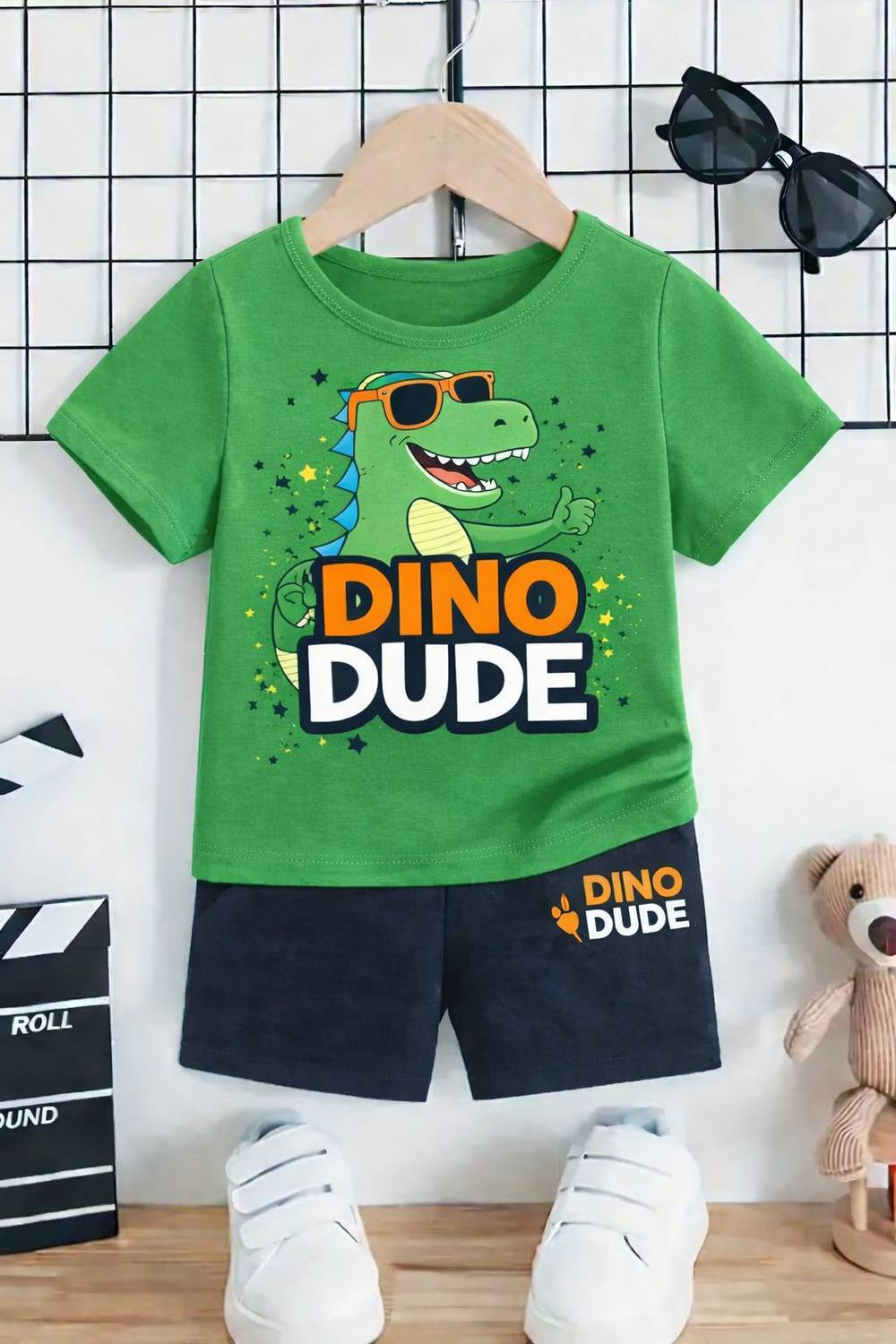 ACTLIVE Boys Casual T-shirt Shorts
