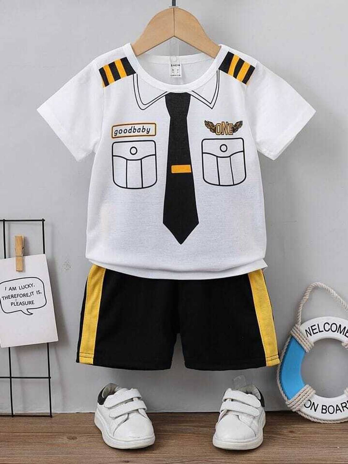 CHILD STORE Baby Boys & Baby Girls Casual T-shirt Shorts